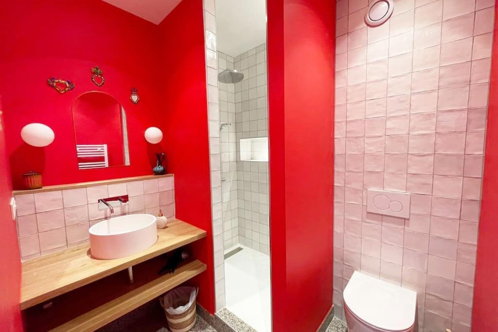 Appartement Frida - Plage 50M - Rue Gratuite Saint-Malo Dış mekan fotoğraf