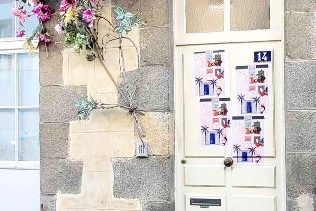 Appartement Frida - Plage 50M - Rue Gratuite Saint-Malo Dış mekan fotoğraf