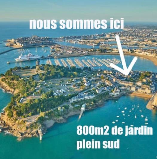 Appartement Frida - Plage 50M - Rue Gratuite Saint-Malo Dış mekan fotoğraf